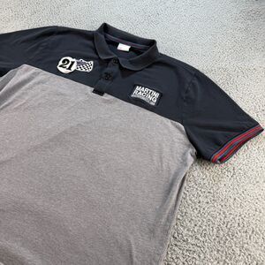 Porsche Driver's Selection Martini Racing Polo Shirt Mens 2XL XXL Colorblock 21